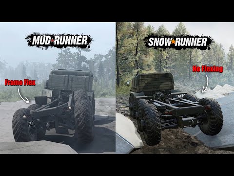 Why Mudrunner is praised to this day | Snowrunner vs Mudrunner