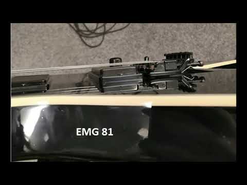 EMG 81 vs. Seymour Duncan AHB-2 Metal (no talking)