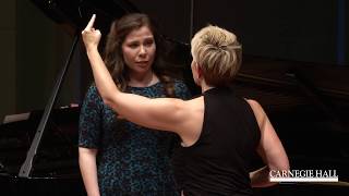 Joyce DiDonato Master Class October 2016: Mozart’s “Parto, ma tu ben mio” from La clemenza di Tito