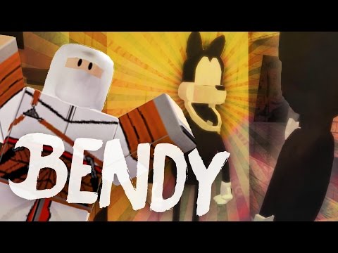 Bendy And The Ink Machine In Roblox Game Gameplay Free Online Games - kindly keyin roblox bendy obby