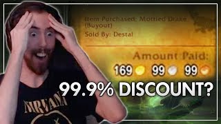 How Asmongold Got a 169,000g Mount for 169 GOLD (Best of Asmongold Ep. 64)