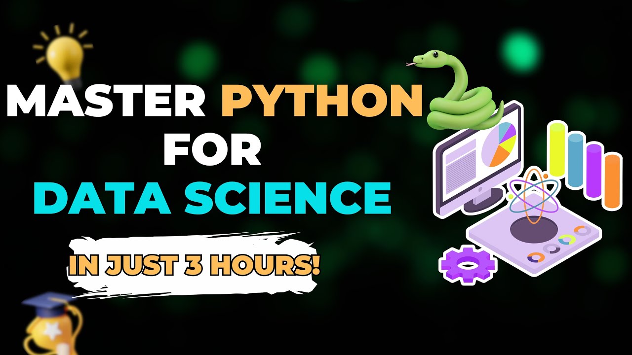 Learn Python for Data Science in Just 3+ Hours: Fast-Track Your Coding Skills! 🚀💻