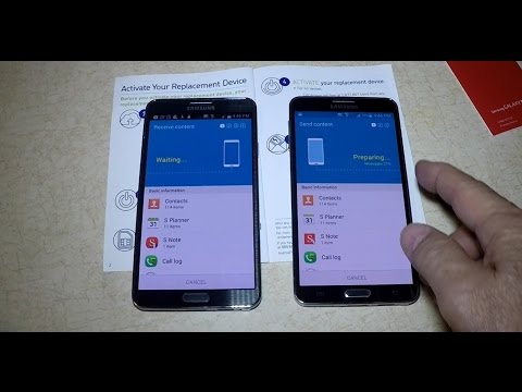 Samsung Smart Switch Transfer Old Cell Phone to New One