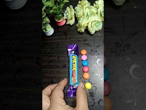 Cadbury Perk With Gems Chocolate Popsicle 🍡#shorts #viral #gems #cadbury