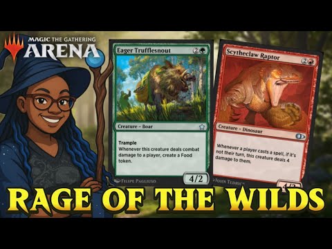 “Rage of the Wilds! Gruul Trample + Haste Deck DOMINATES | MTG Arena Standard”