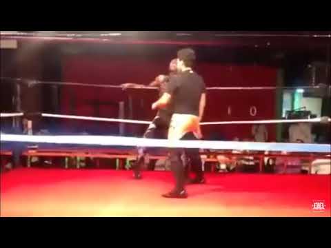 Mike Harvey (Forever16Live) Wrestling What a clothesline