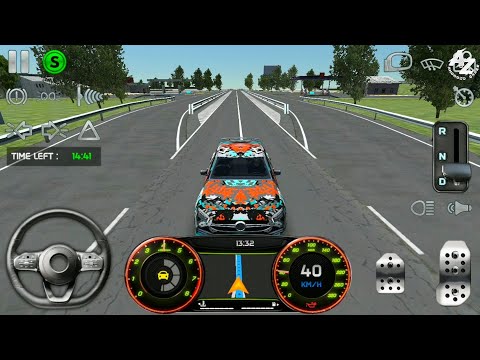 Real Driving Sim #1 - Modified car speed test Android Gameplay