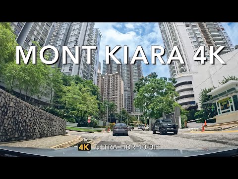 Driving Mont Kiara in 4K Ultra HD - Mont Kiara 5 to Maluri Kuala Lumpur, Malaysia