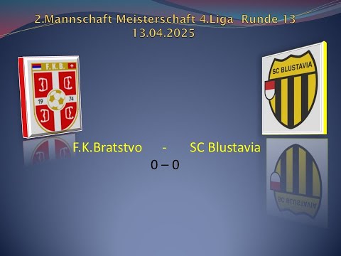 2.Mannschaft Meisterschaft 4.Liga F.K, Bratstvo - SC Blustavia