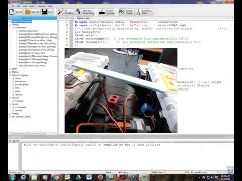 Making a VEX Digital Scale