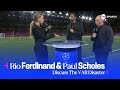 Rio Ferdinand & Paul Scholes react following VAR controversy during Tottenham vs Liverpool 🎥