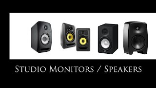 Studio Monitors - Pro Audio Home Studio