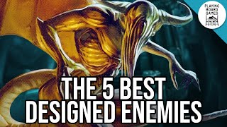 The 5 Best Designed Enemies (Arkham Horror: The Card Game)