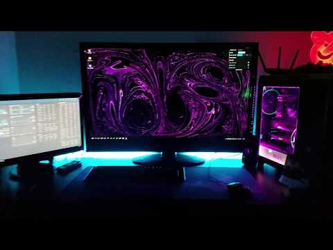 New computer/gaming room setup