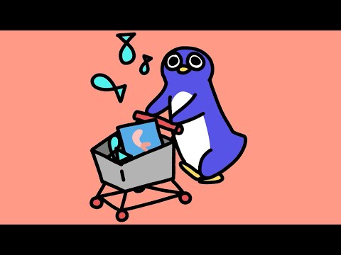 Shopping Penguin - Parry Gripp - Animation by @topes_soup