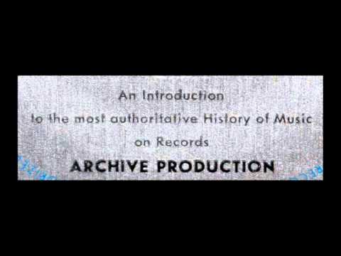Rameau / Andrée Esposito, 1963: Les Indes Galantes - Third Concert