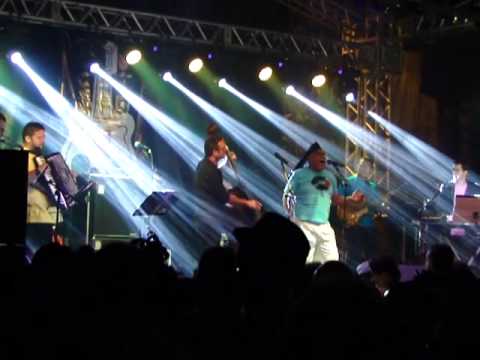 Xisto Medeiros e Totonho no lançamento do CD Black Xistus