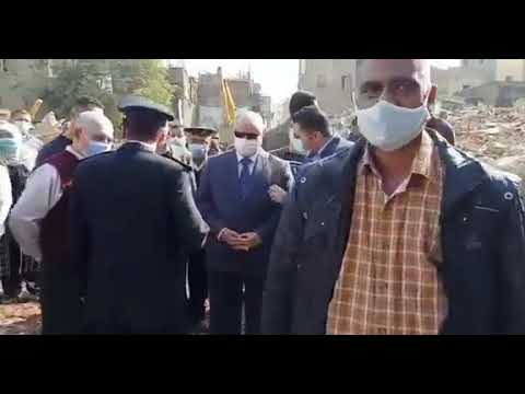 محافظ القاهرة يشهد إزالة عزبة الصفيح