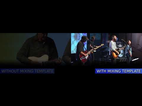 Mixing Template Example - Shoreline Church Monterey