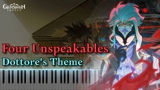 Cover art for Genshin Impact - Four Unspeakables (Dottore's Theme) | Piano
