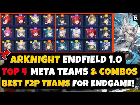 Arknights Endfield 1.0 TOP Meta & BEST F2P Team Comps | For ALL Contents