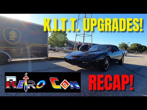 Screen Used Knight Rider KITT - Planned Upgrades & Maintenance PLUS Retrocon 2022 Recap!