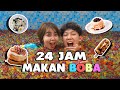 24 JAM TINGGAL DI KOLAM BOBA CUMA MAKAN BOBA