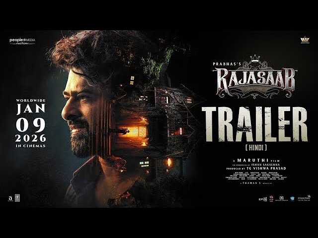 The Raja Saab (Official Trailer) Hindi | Prabhas | Maruthi | Thaman| TG Vishwa Prasad| Krithi Prasad