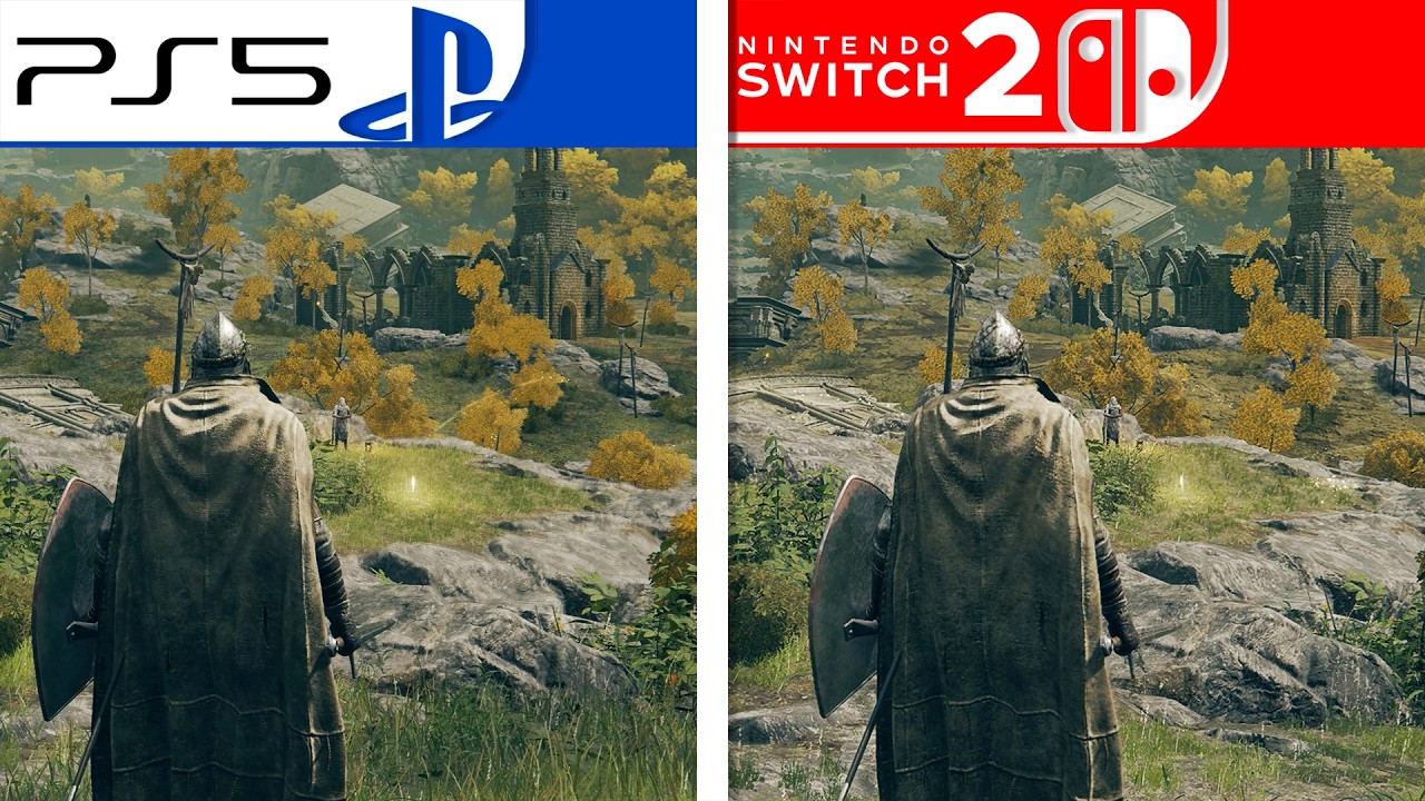 Elden Ring | Switch 2 vs PS5 | Final Graphics Comparison