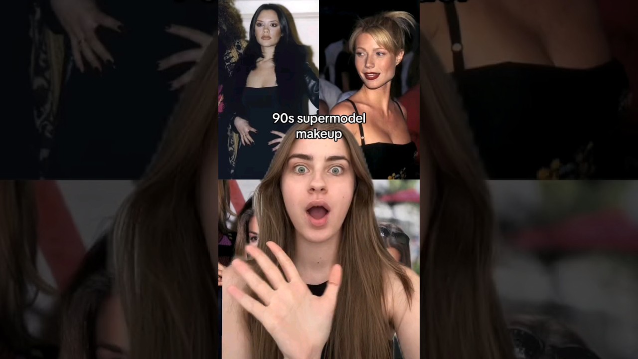 90s supermodel makeup #makeup #makeuptutorial #shorts