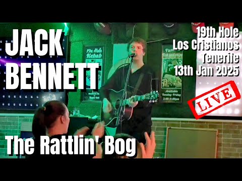 This is brilliant! watch till the end. Jack Bennett singing Irish Folk song Rattlin' Bog #livemusic