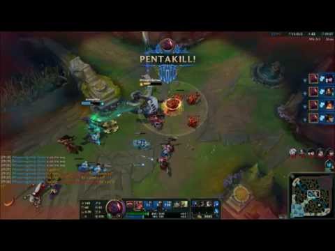 Sion and Kalista Triple Knockup Pentakill Combo