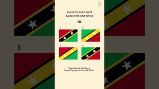 Download lagu Guess the Real Flag 39 • Saint Kitts and Nevis  #flag #quiz mp3