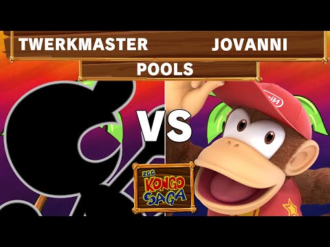 2GG Kongo Saga - Twerkmaster (Game & Watch) Vs Jovanni (Diddy Kong) Winners Pools