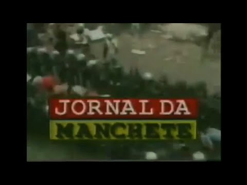 Rede Manchete - Chamada do Jornal da Manchete em 05/1999