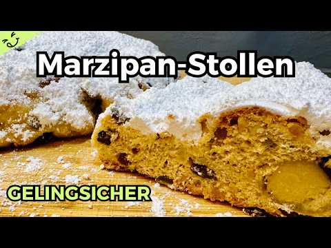 Dresdner Marzipan-Stollen 🎄 – so backst du den besten Christstollen!