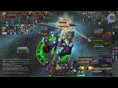 M+22 Necrotic Wake - Timed - Tyrannical / Bursting / Volcanic / Encrypted