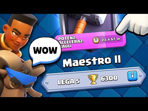 FINALMENTE RECORD 6300 COPPE + CHEST OPENING! - Clash Royale