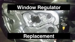 Window Regulator/Motor Replacement Genesis Coupe