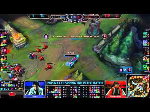 TL Fenix Insane 1v1 Outplay vs. XiaoWeiXiao (NA LCS Spring Playoffs 3rd Place)