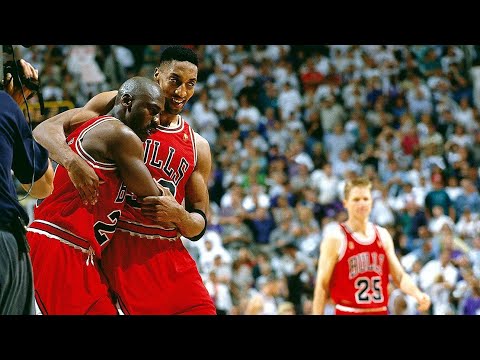 Michael Jordan FLU GAME! (97 Finals, Bulls-Jazz Game 5) #michaeljordan #nbafinals #flugame #mj