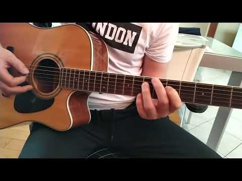 The Higwaymen - (Ghost) Riders in the Sky - Reggie Young solo - guitar cover Marko Resman