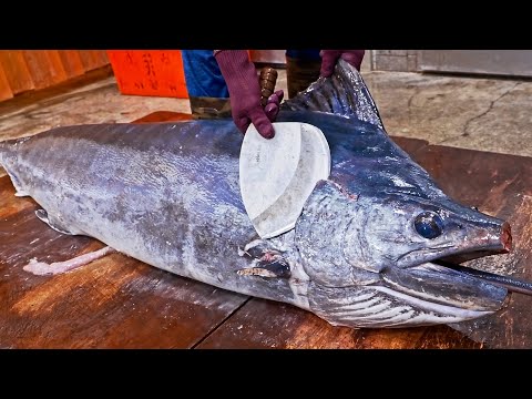Hải sản tuyệt vời! Kỹ năng cắt cá, đánh bắt hai sản khác nhau
