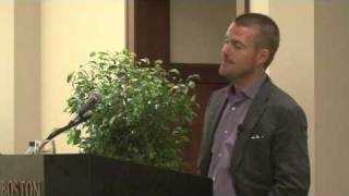 Chris O'Donnell Speaks at Boston College 
