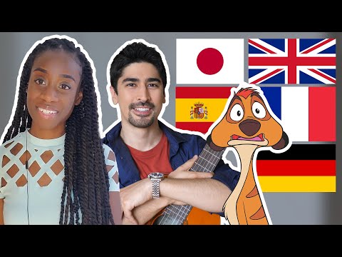 The Lion King Song in 15 Languages - Disney Cover
