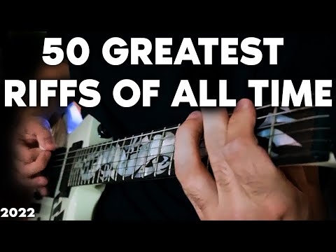 50 Greatest Guitar Riffs Of All Time Part 1 2022