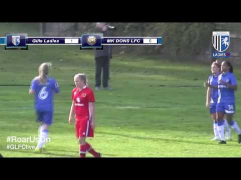 MATCH HIGHLIGHTS: Gillingham LFC vs MK Dons LFC FA WPL Cup 2nd Round