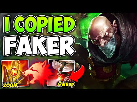 I COPIED FAKER'S ROAMING SINGED MID STRATEGY AND IT'S 100% AMAZING - League of Legends