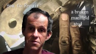 A video on How-to repair: Broken Exhaust Manifold Stud on a 4.6 Ford Engine in a Ford Crown Victoria