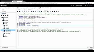 SAS programming on report and table generating: Proc Tabulate: Three dimension table